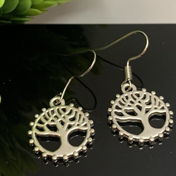 Celtic Earring, Boho Earring, Tree of Life Earring, Gift Idea, Nature Earring, - Picture 5 of 8